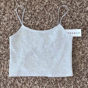 Grey pacsun tank top